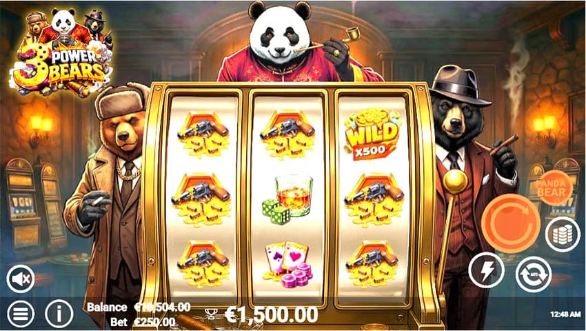 3 Power Bears - Multiplier Wild