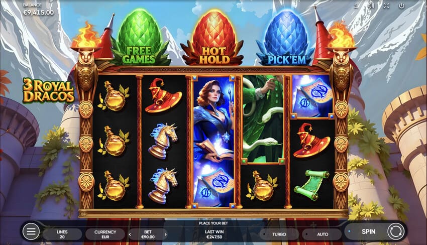 3 Royal Dracos - Base Game