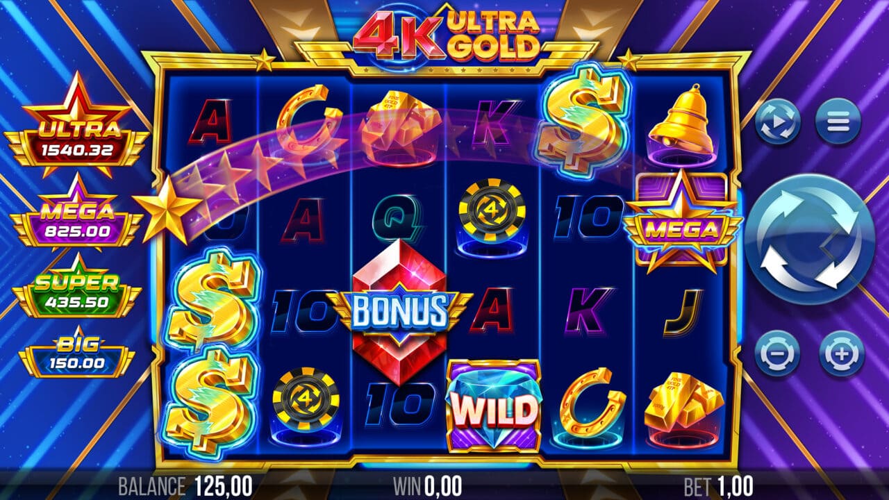 4K Ultra Gold Slot - Fortune Prize Screenshot