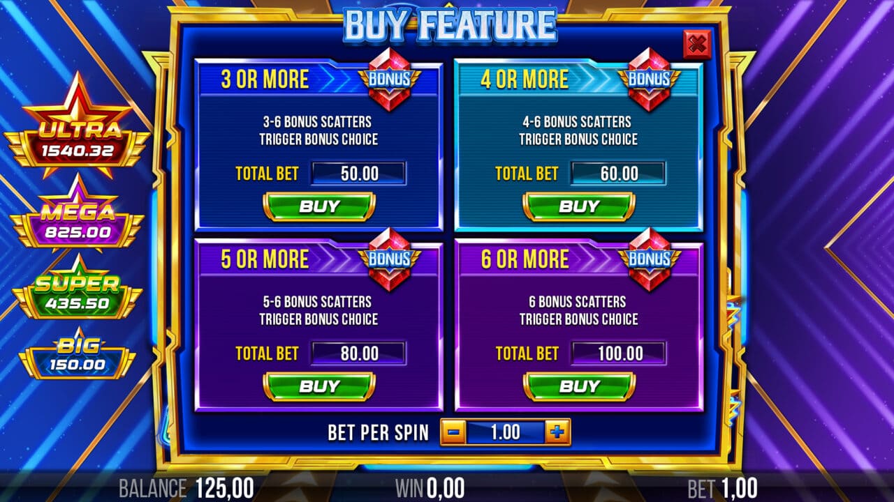 4K Ultra Gold Slot - Buy Bonus