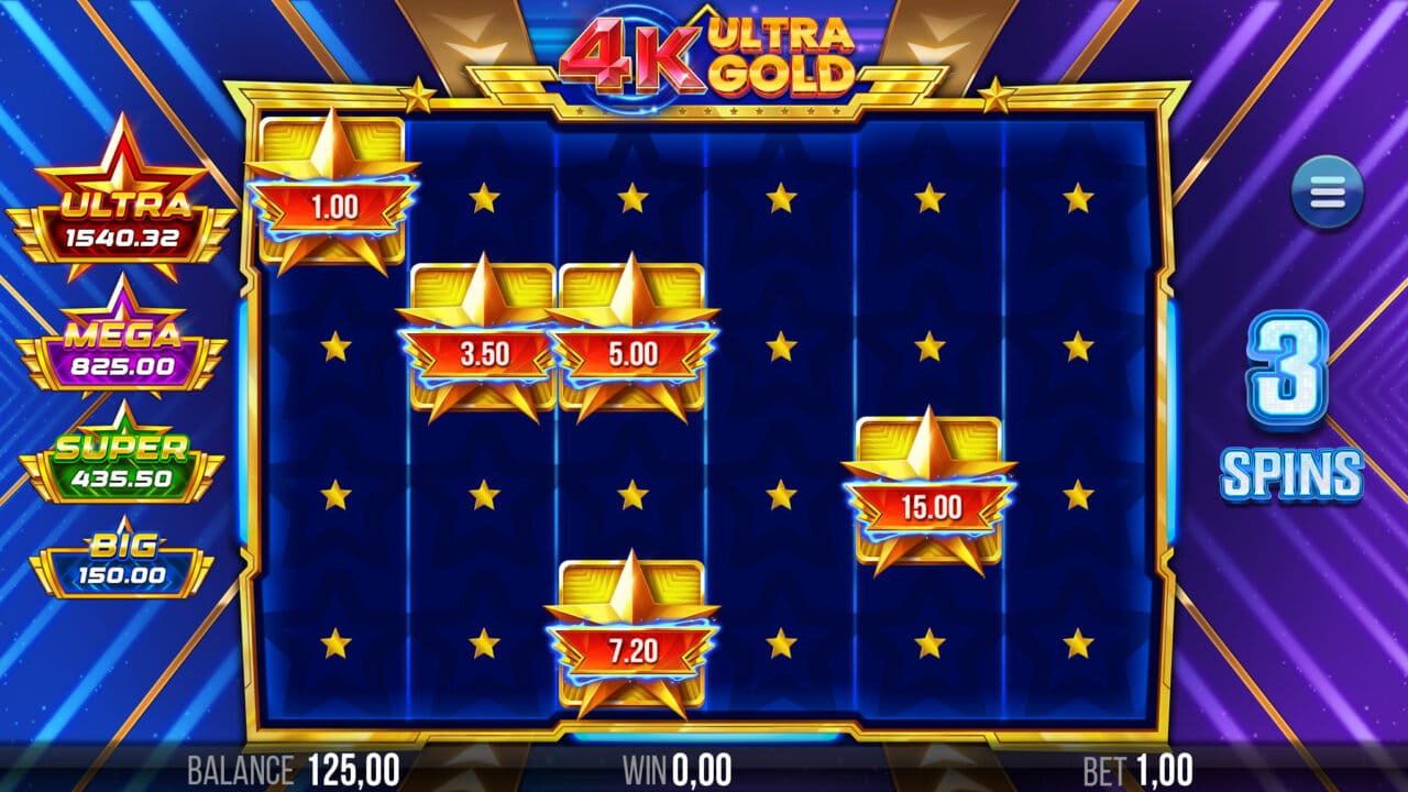 4K Ultra Gold Slot - Collect Spins