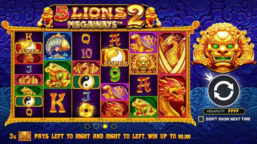 Intro - 5 Lions Megaways 2 Slot