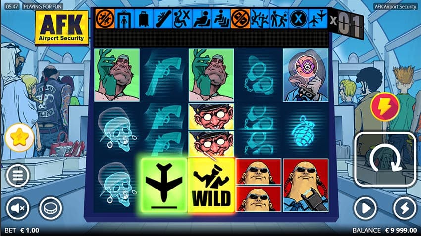 AFK Airport Security Slot - Base Game