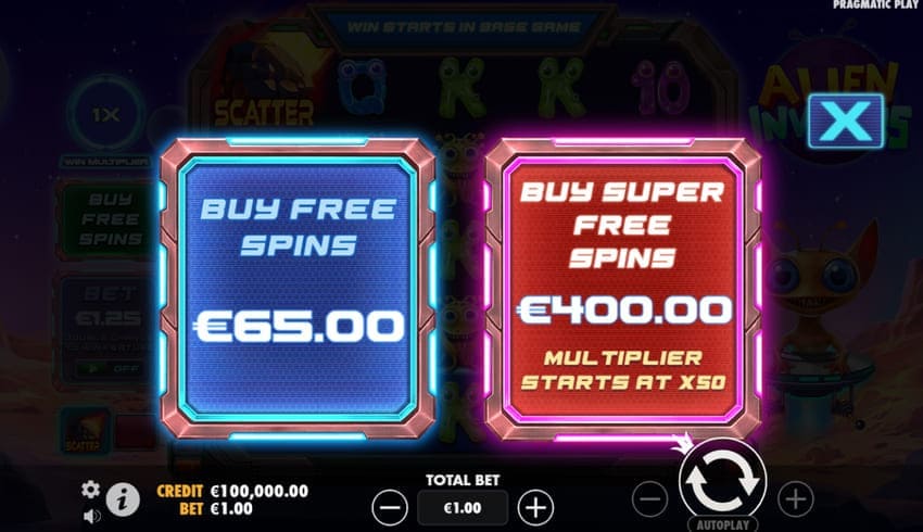 Buy Free Spins Feature
