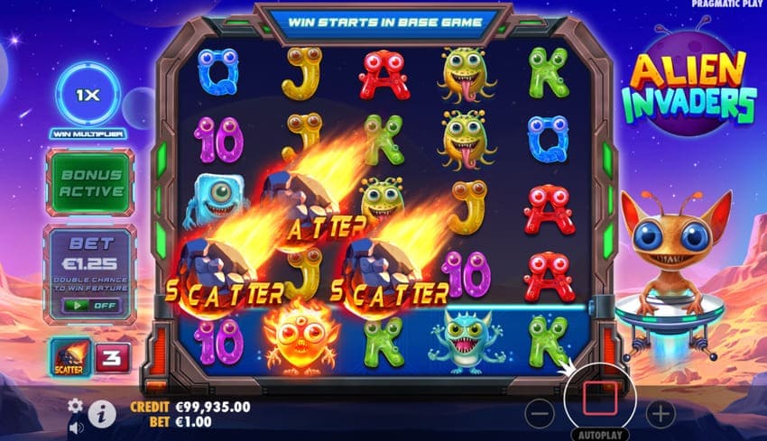 3 Scatter Symbols Activate Free Spins