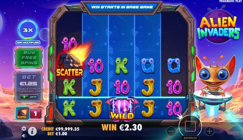 Alien Invaders Slot Winning Mechanics