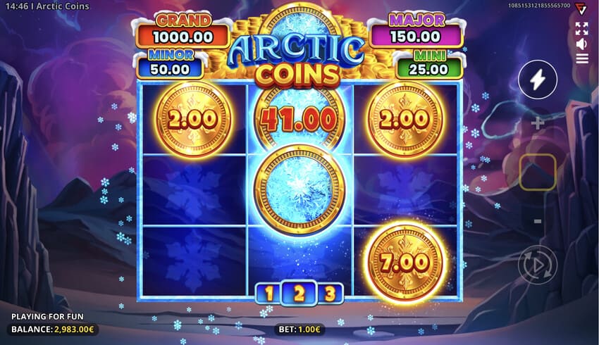 Arctic Coins - Bonus Game