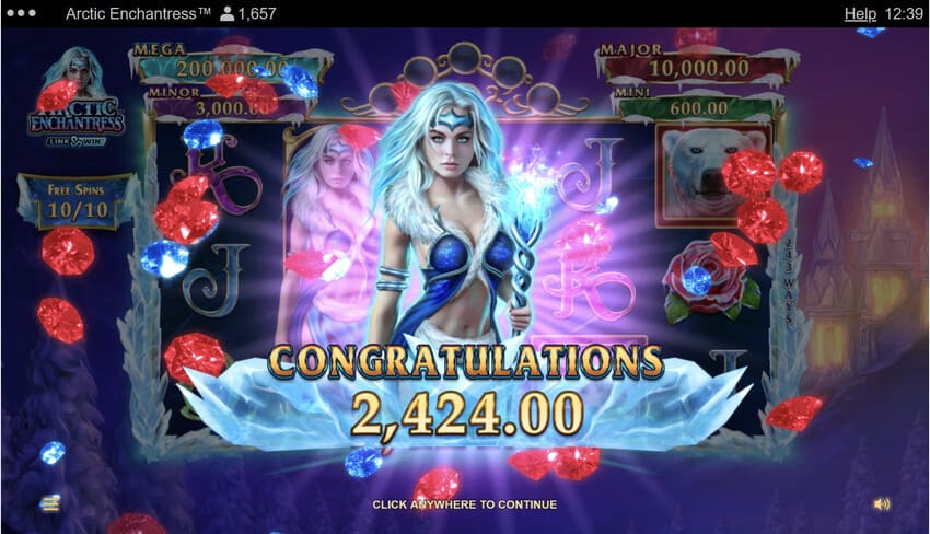 Arctic Enchantress - Big Win
