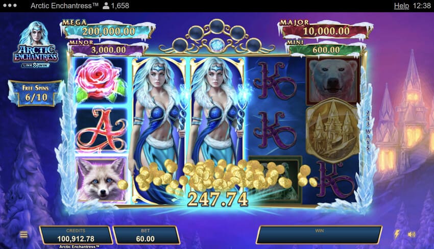 Arctic Enchantress - Free Spins