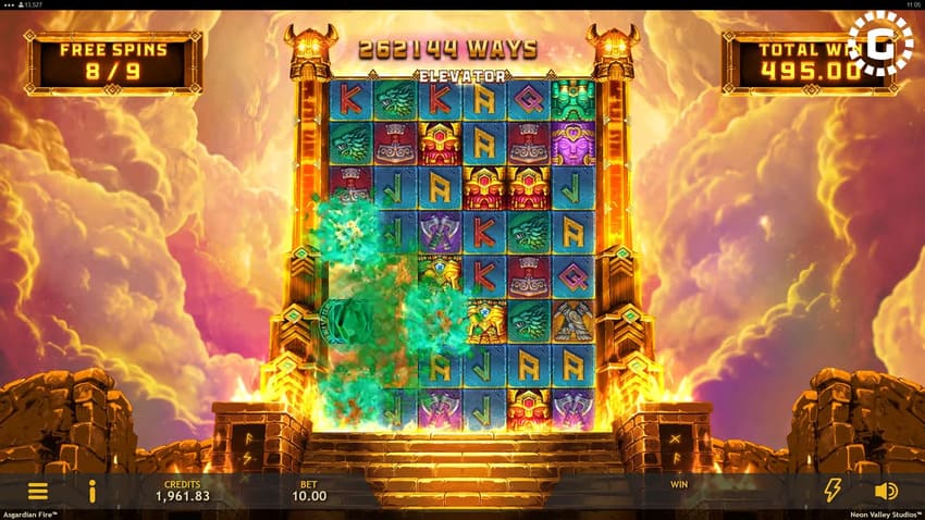 Asgardian Fire - Free Spins