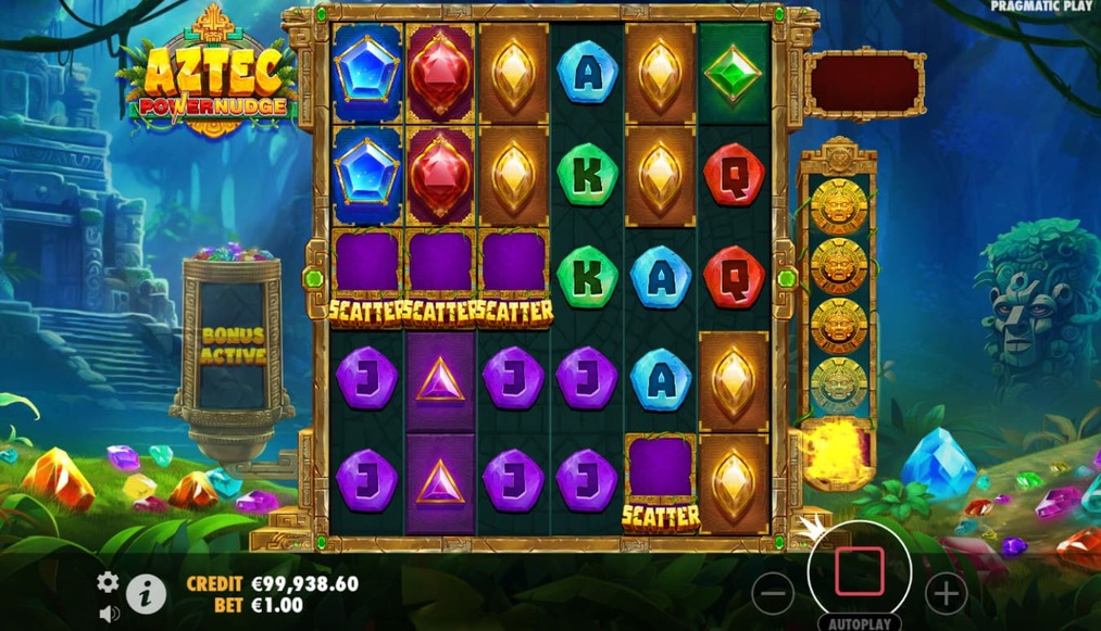 Aztec Powernudge Slot - Free Spins Intro