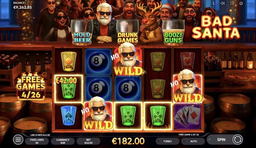 Bad Santa - Free Games