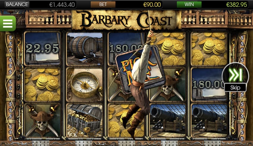 Barbary Coast - Pick Bonus