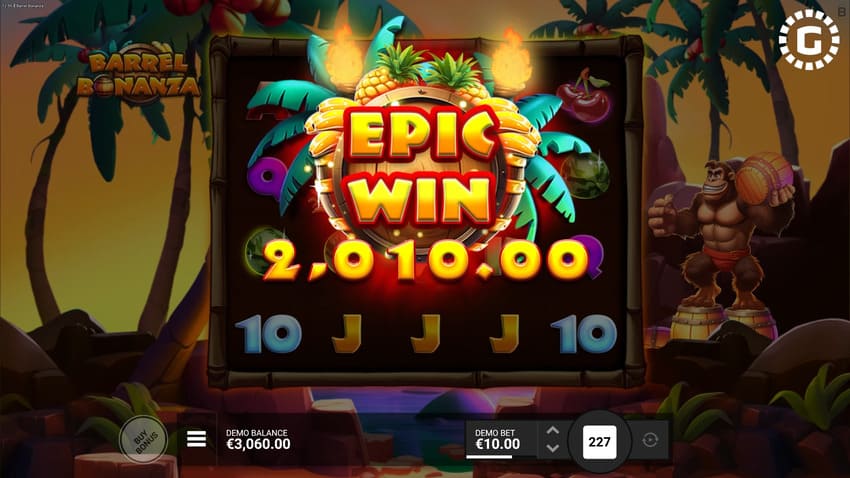 Barrel Bonanza - Big Win