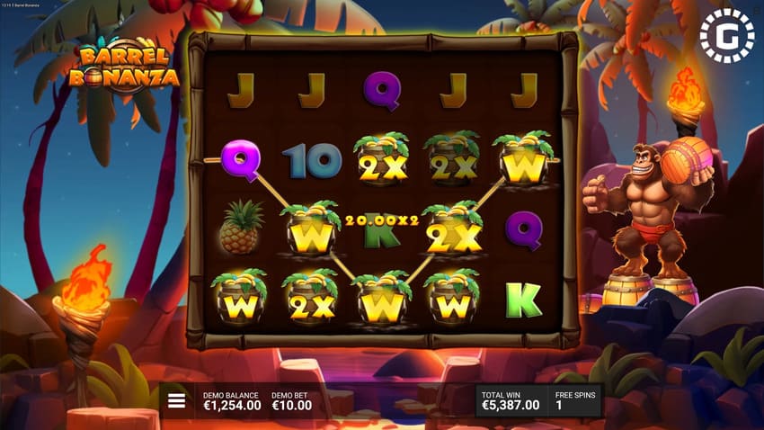 Barrel Bonanza - Free Spins
