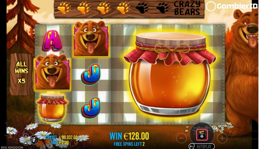 Bear Crazy - Mega Bears Free Spins