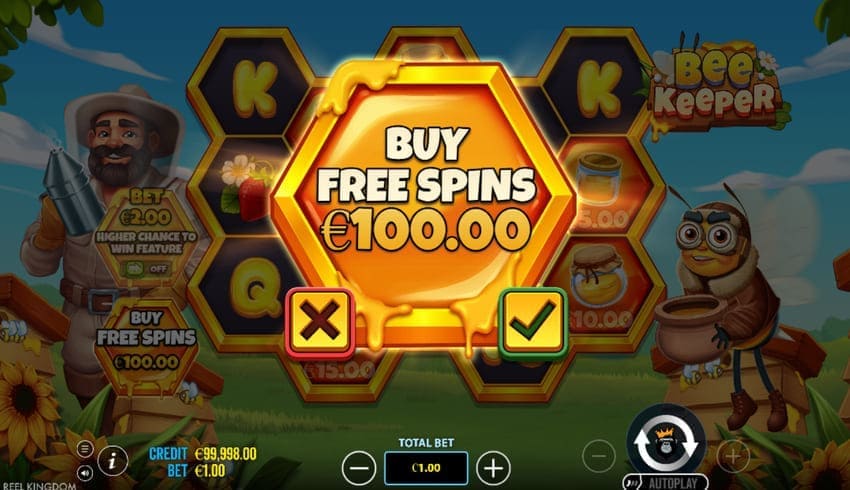Buy Free Spins Option