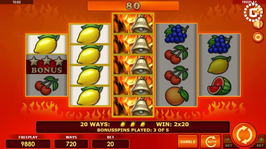 Bells On Fire Rombo - Free Spins