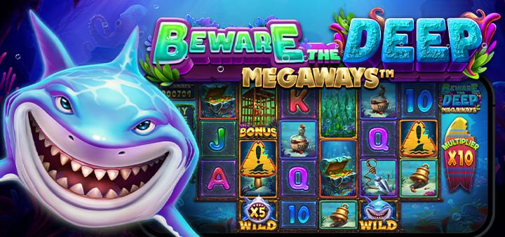 Slot Beware The Deep Megaways - Banner