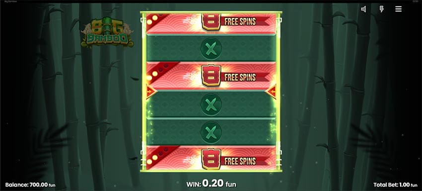 Gamble feature activated