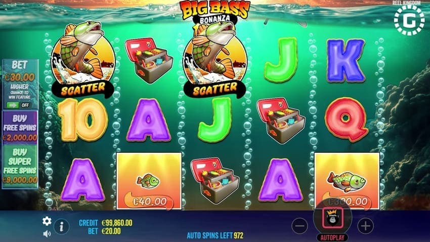 Free demo - Big Bass Bonanza 1000 Slot