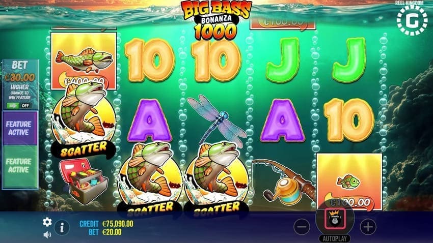 Scatter Symbols - Big Bass Bonanza 1000 Slot