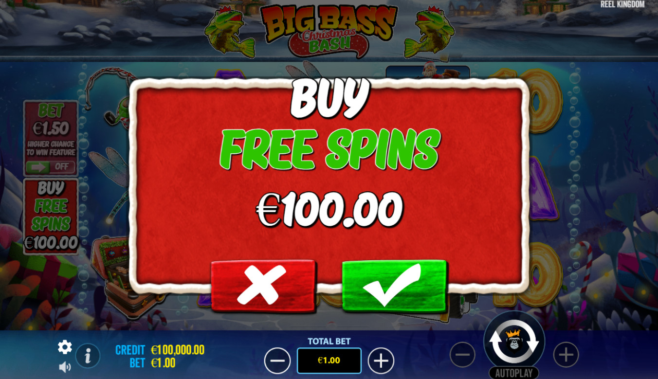Buy Free Spins Screenshot