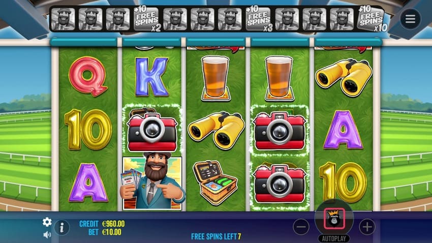 Random Features - Big Bass Return to the Races Slot
