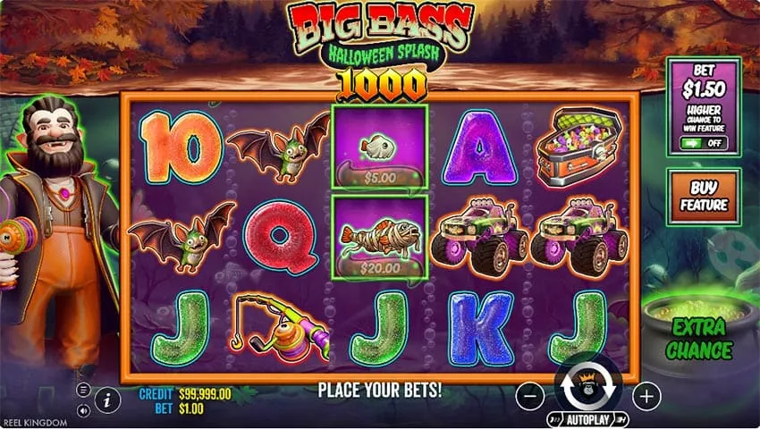 Big Bass Splash Halloween 1000 Base game