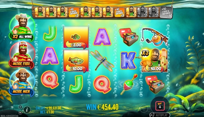 Big Bass Trophy Catch - Cash Collect with 3 Wild Multiplier