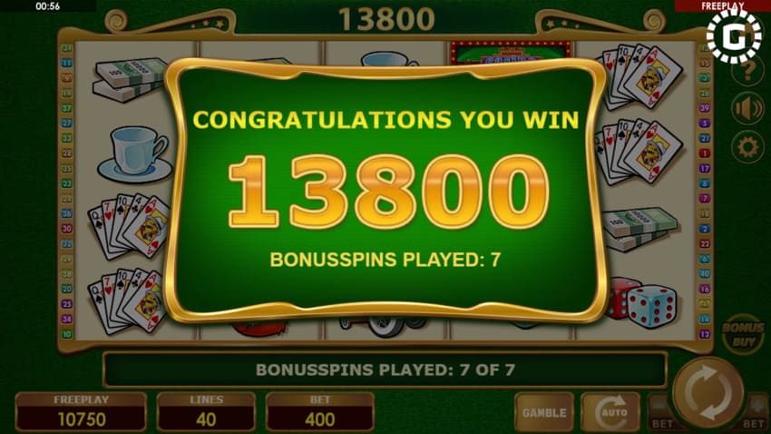 Billyonaire Bonus - Big Win