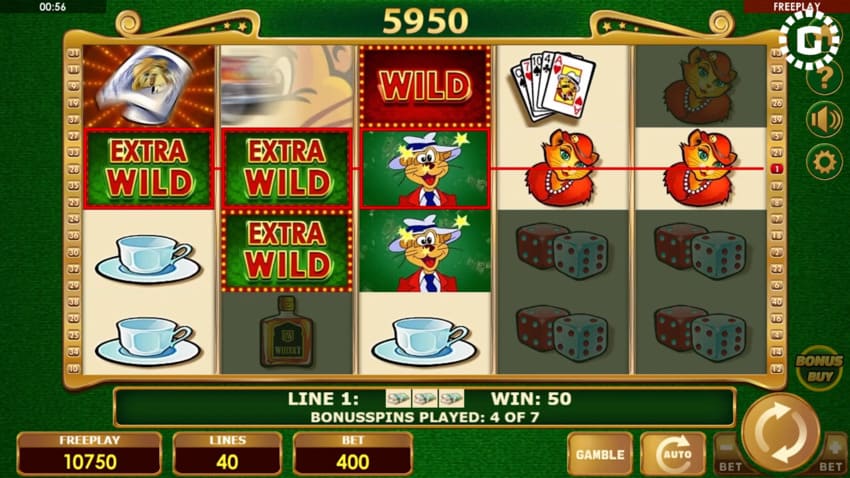 Billyonaire Bonus - Free Spins