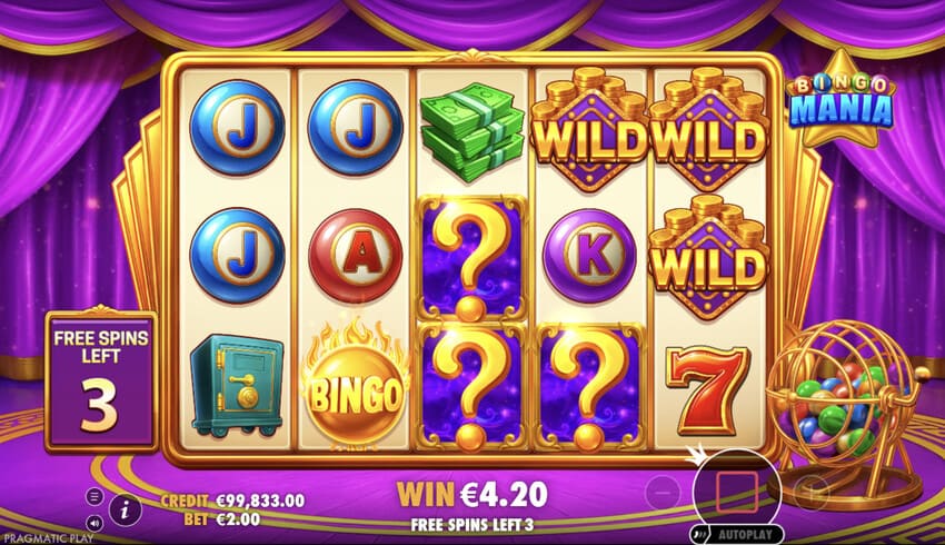 Bingo Mania - Free Spins 