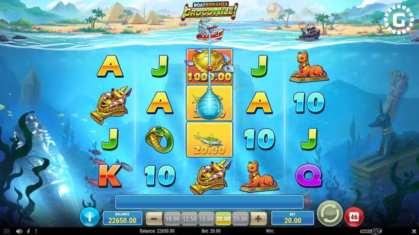 Boat Bonanza CrocoNile! - Catch Symbols