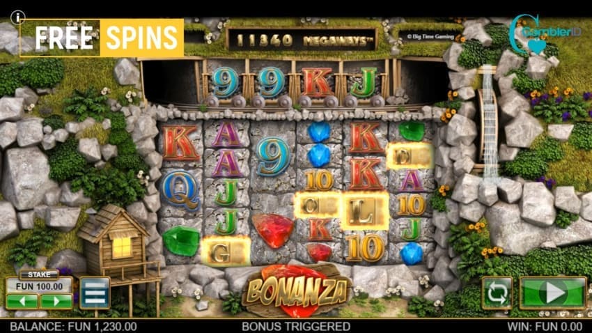 Scatter Symbols  - Bonanza Megaways Slot