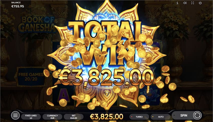 Book of Ganesha - Big Win