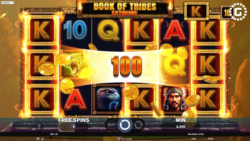 Book of Tribes Extreme - Free Spins