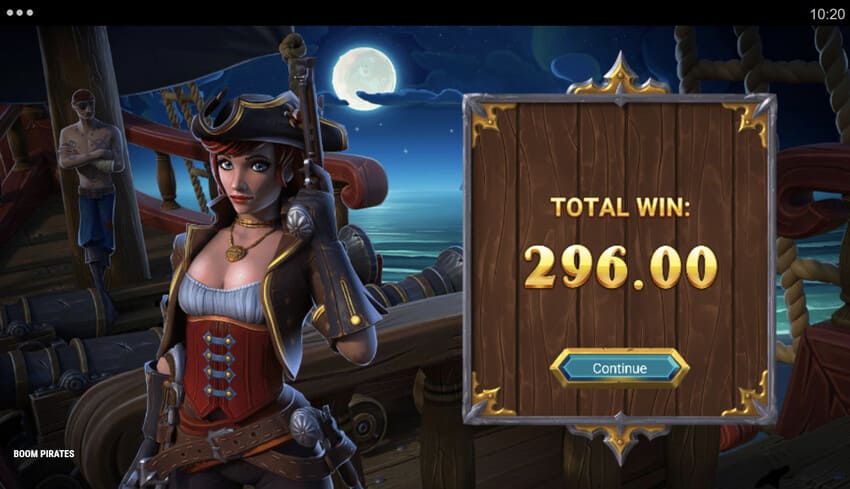 Boom Pirates - Big Win