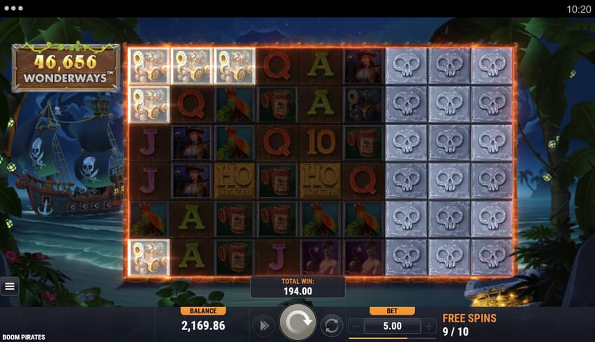 Boom Pirates - Free Spins