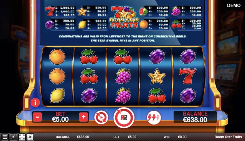 Boom Star Fruits - Base Game