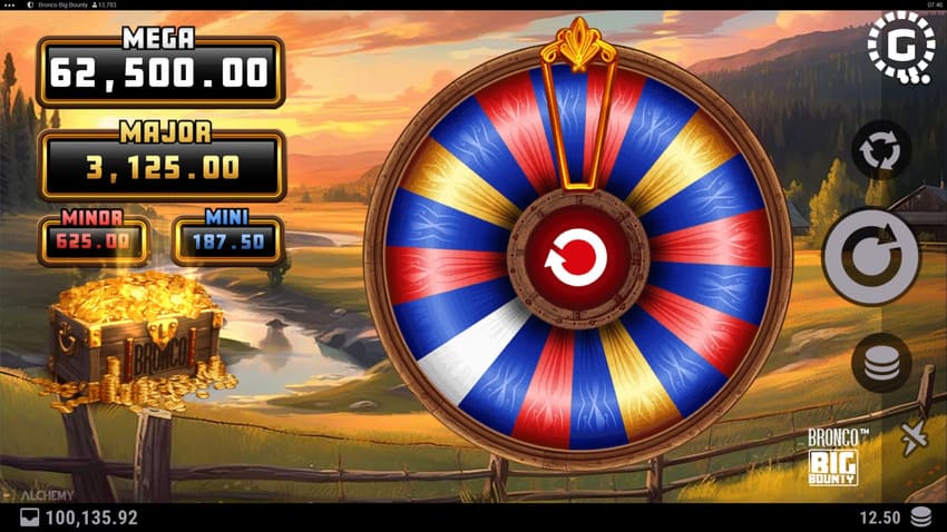 Bronco Big Bounty - Wheel Bonus