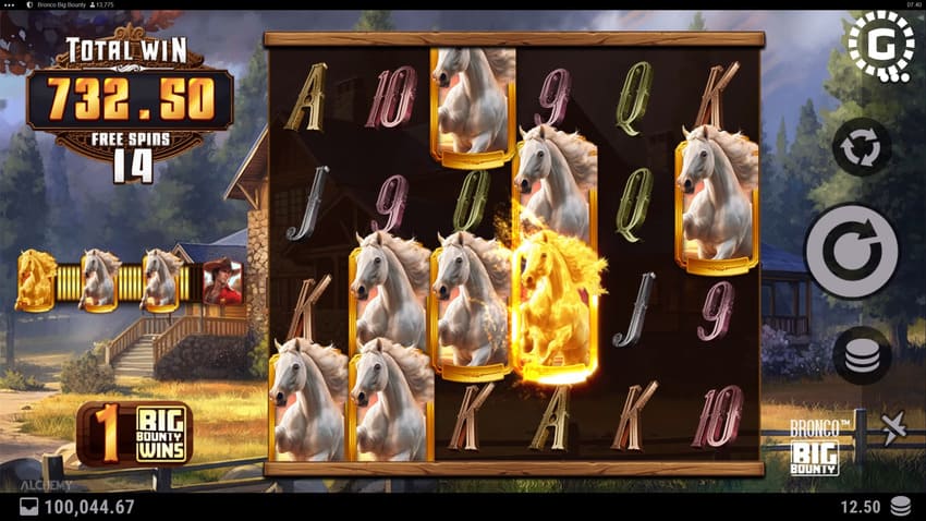 Bronco Big Bounty - Free Spins 