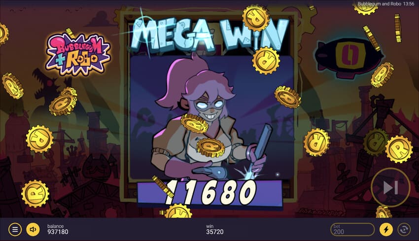 Bubblegum and Robo - Big Win
