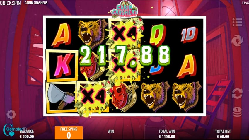 Cabin Crashers - Free Spins