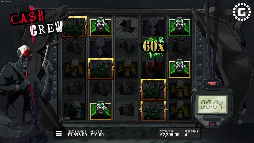 Cash Crew - Free Spins