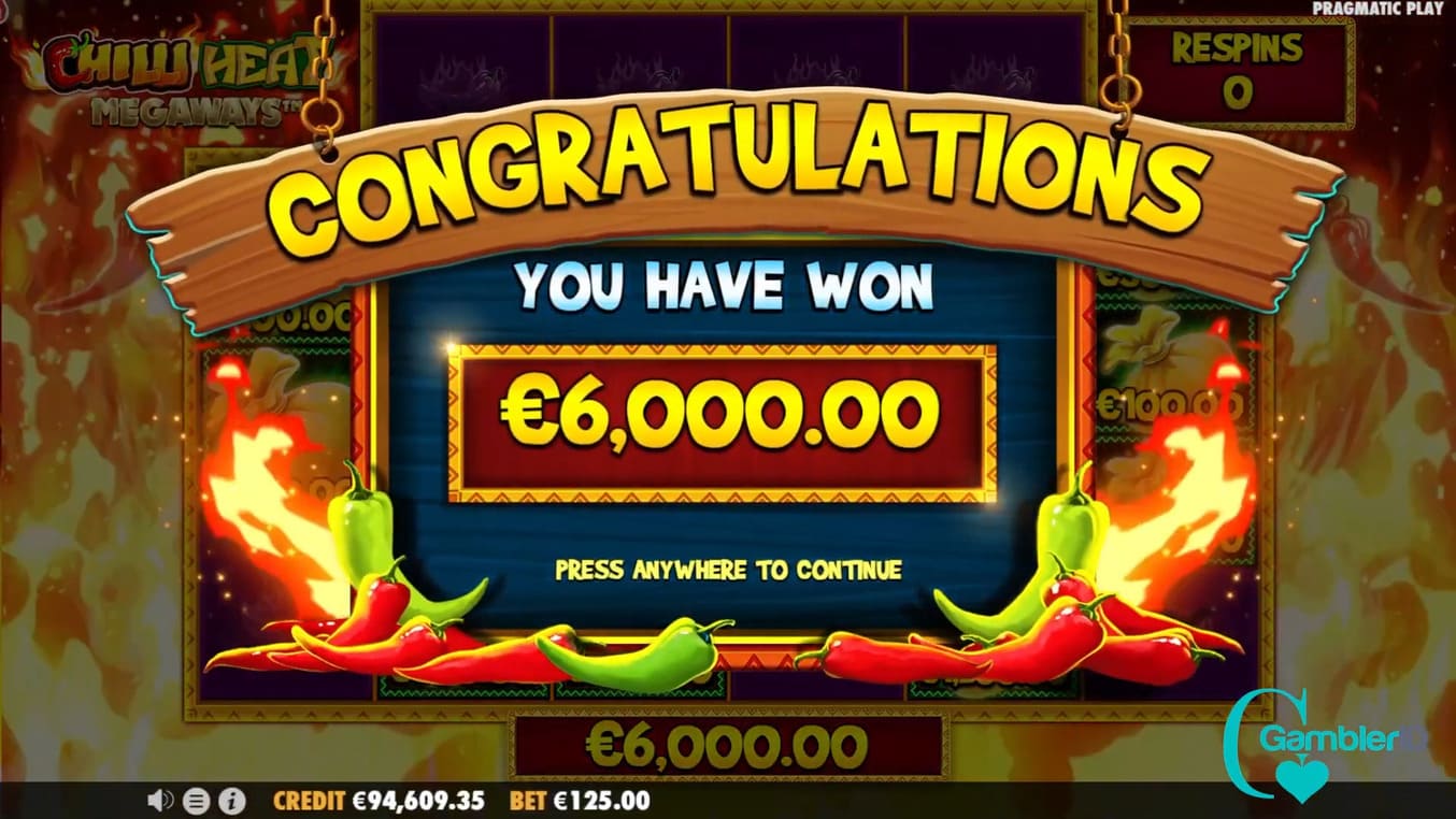 Chilli Heat Megaways - Big Win