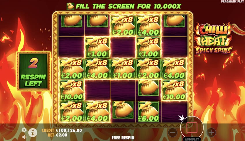 Chilli Heat Spicy Spins - Respins