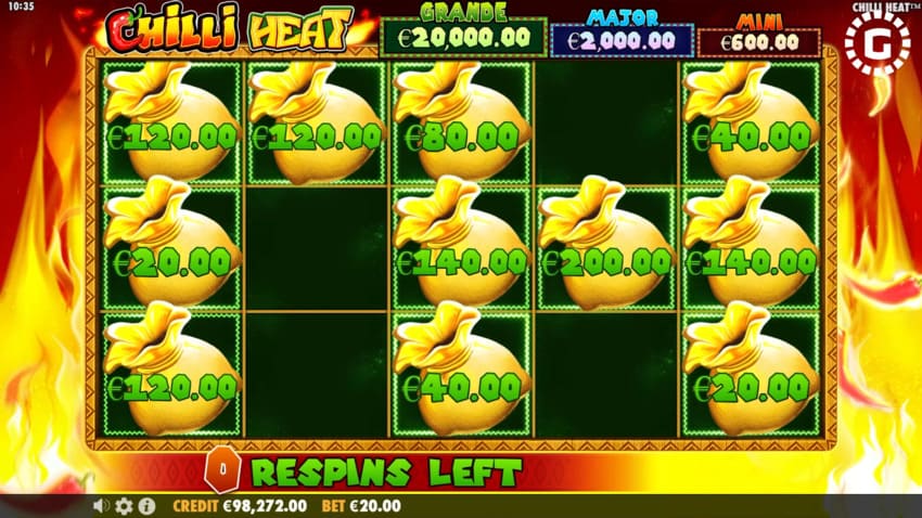 Chilli Heat - Hold and Spin