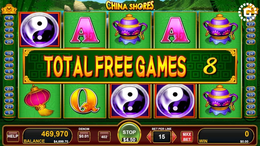 China Shores - Free Spins