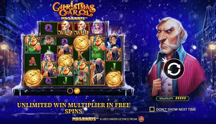 Christmas Carol Megaways - Intro
